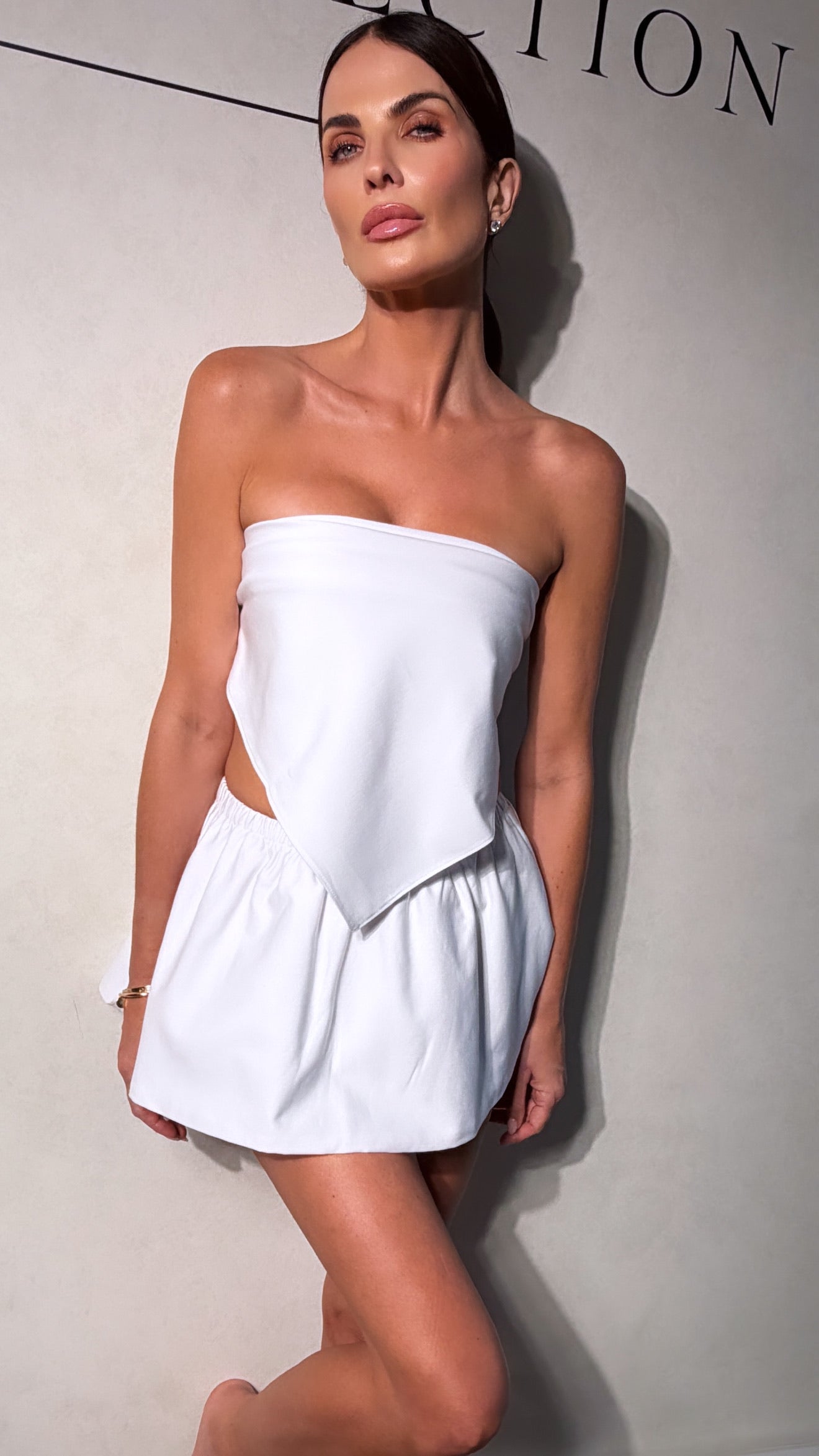 Multiway Scarf Top – White