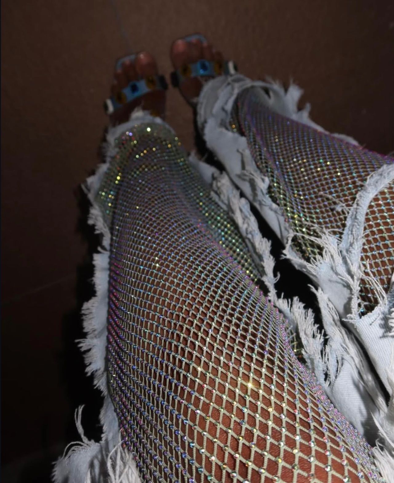 Disco Denim Blue Pants