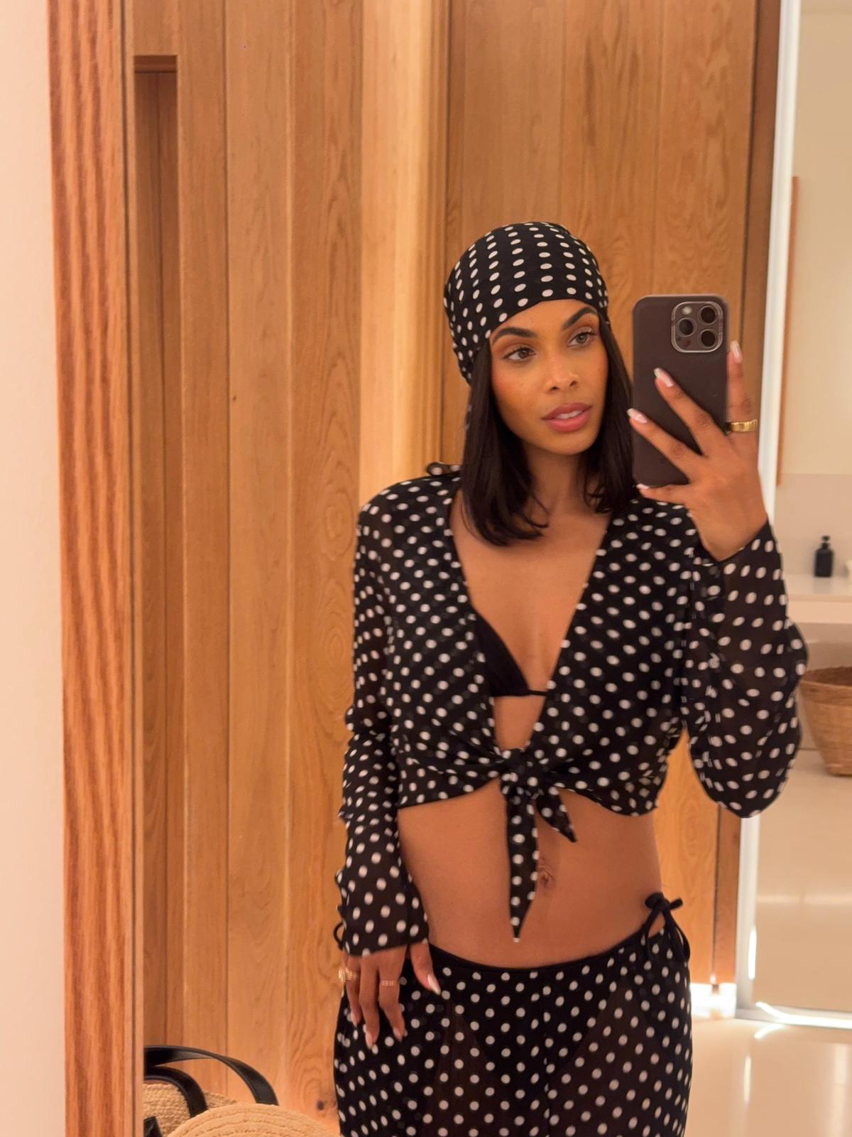 Serenity Polka Dot - Headscarf