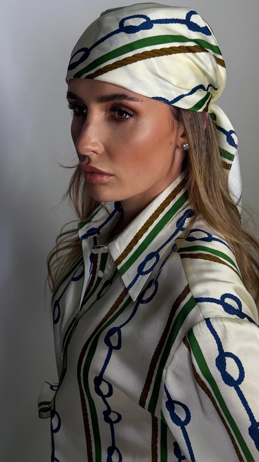 Porto Marina Rope Head Scarf