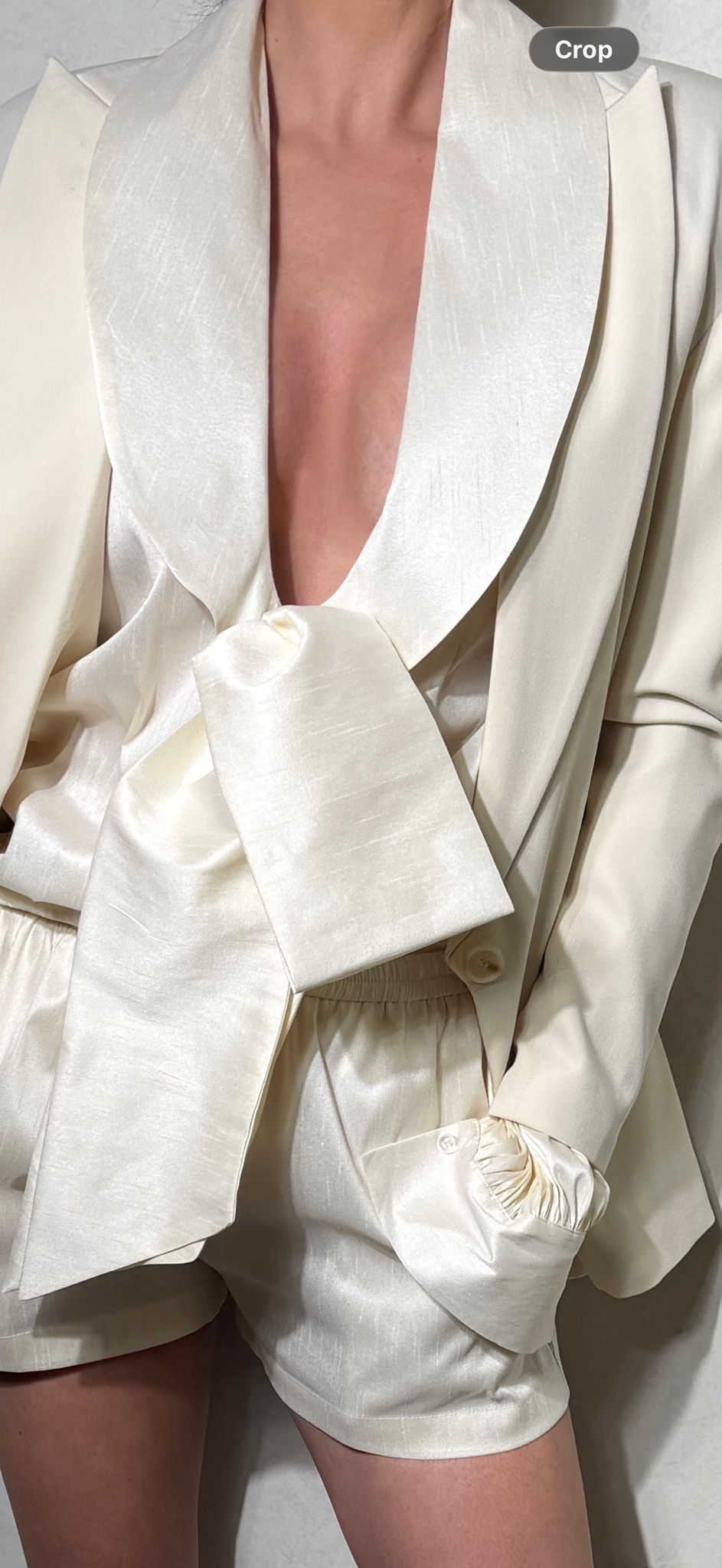 Selene Raw Silk Shirt